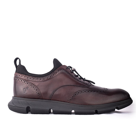 Sepatu Casual Formal Pria Gino Mariani Zenom 1 Coklat