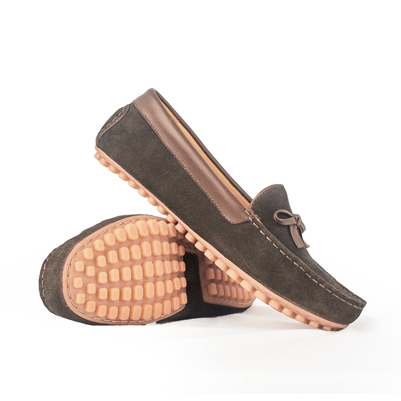 Sepatu Wanita Casual Loafer Gino Mariani Elica Brown