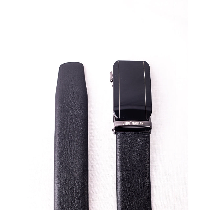 Ikat Pinggang Pria Kulit Gino Mariani Brayan Black