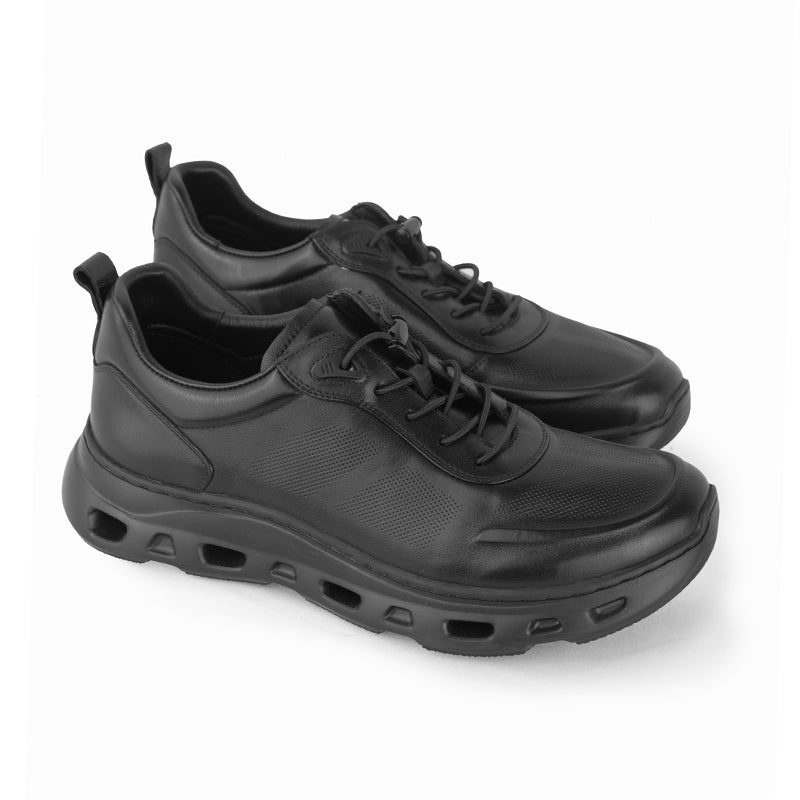 Sepatu Casual Pria Sneakers Gino Mariani Ivor Black