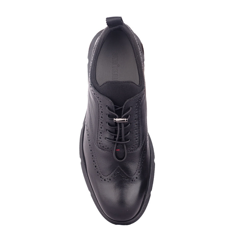 Sepatu Casual Formal Pria Gino Mariani Zenom 1 Hitam