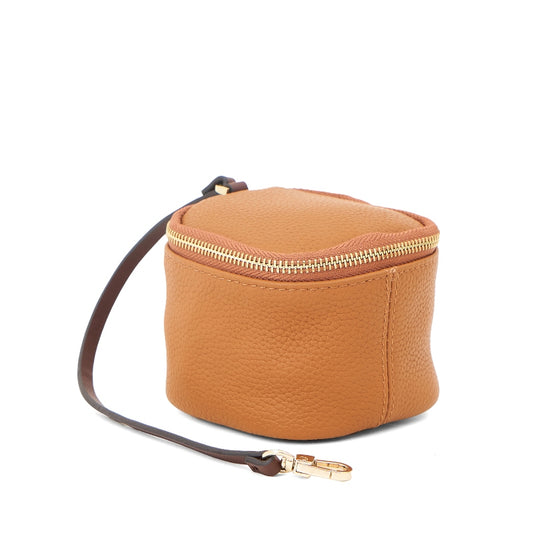 Wristlet Pouch Gino Mariani Adelicia Caramel