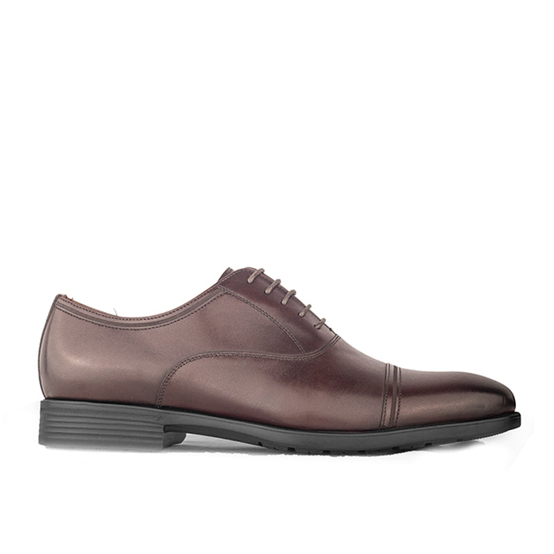 Sepatu Kulit Pria Pantofel Formal Gino Mariani Ignacio Coffee