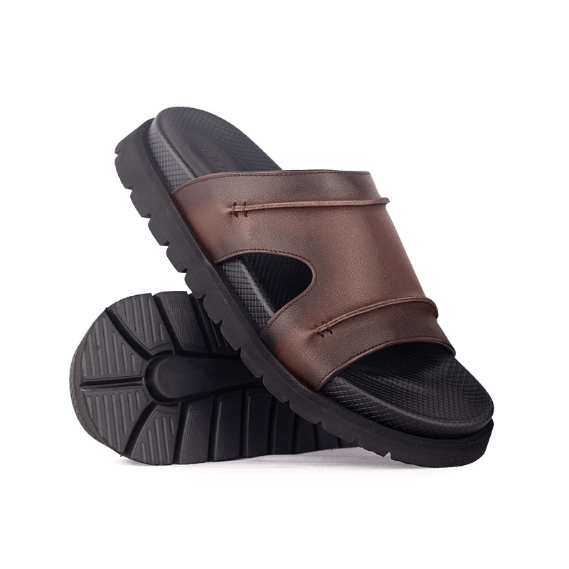 Sandal Kulit Pria Gino Mariani Fanuel Brown