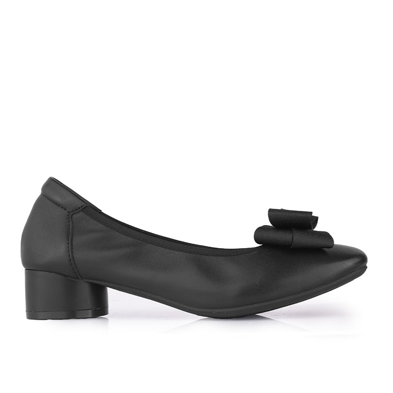 Sepatu Pantofel Formal Wanita Gino Mariani Elara 1 Black