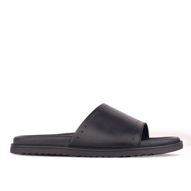 Sandal Kulit Pria Gino Mariani Hugo Black