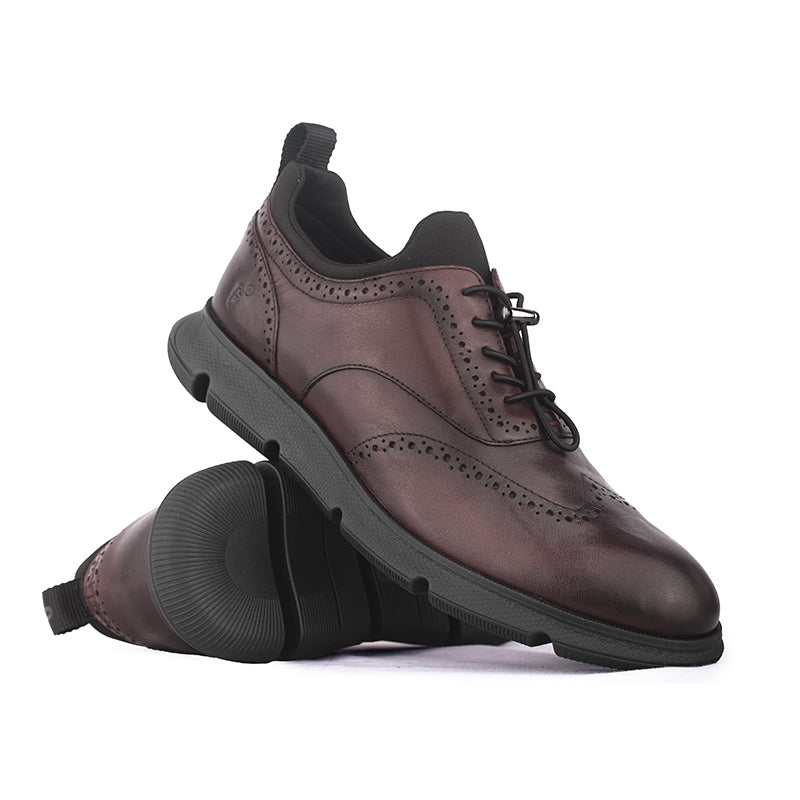 Sepatu Casual Formal Pria Gino Mariani Zenom 1 Coklat