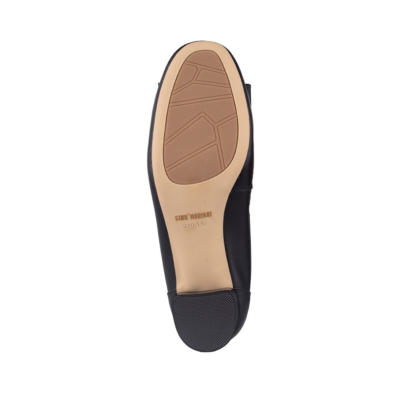 Sepatu Pantofel Formal Wanita Gino Mariani Delta Hitam