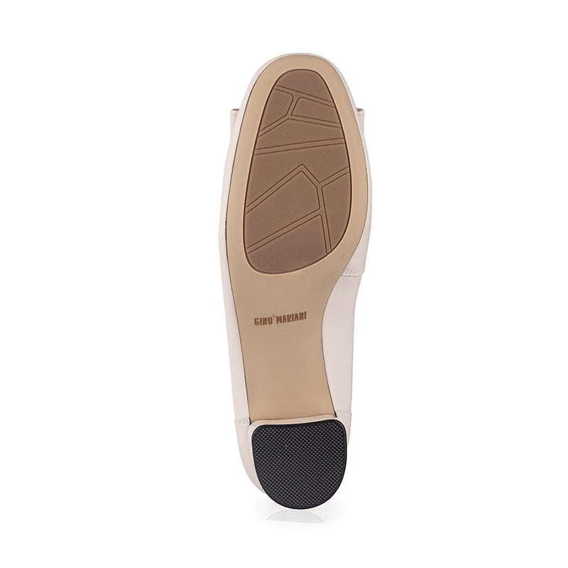 Sepatu Pantofel Formal Wanita Gino Mariani Delta Apricot