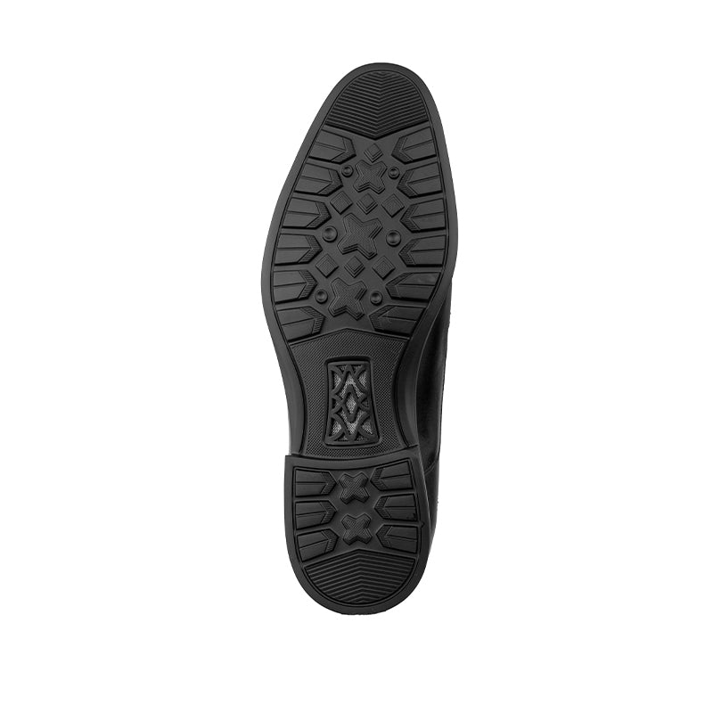 Sepatu Kulit Pria Pantofel Formal Gino Mariani Irving Black