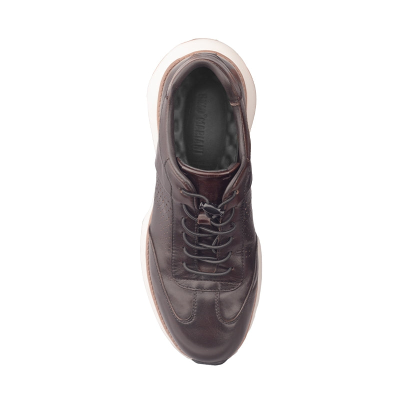 Sepatu Casual Pria Sneakers Gino Mariani Ivano Brown