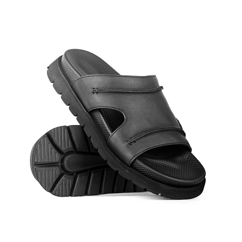 Sandal Kulit Pria Gino Mariani Fanuel Black