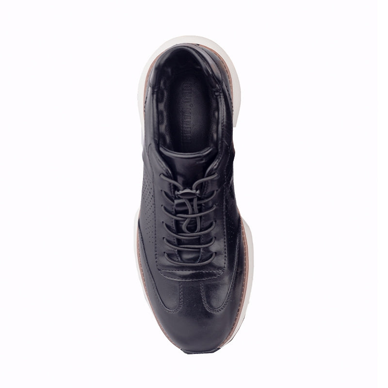 Sepatu Casual Pria Sneakers Gino Mariani Ivano Black