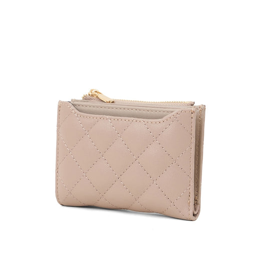 Dompet Kulit Wanita Gino Mariani Quilted Small Wallet Ashana Fossil