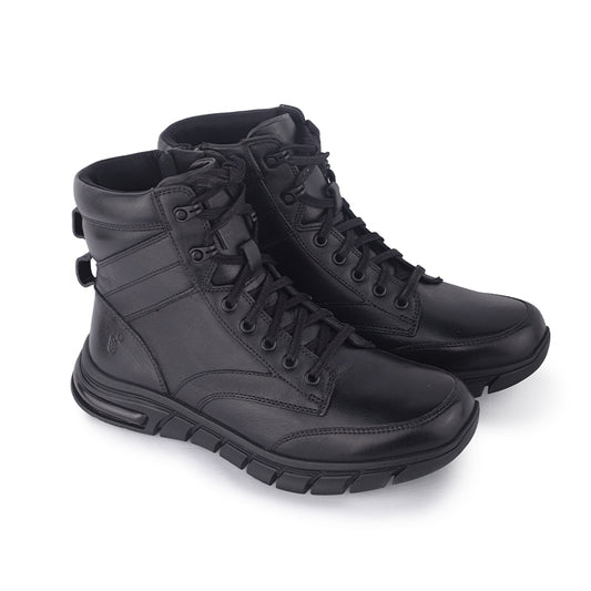 Sepatu Casual Pria Sneakers Boot Gino Mariani Drago 1 Black