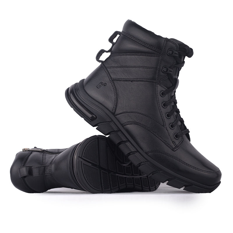 Sepatu Casual Pria Sneakers Boot Gino Mariani Drago 1 Black