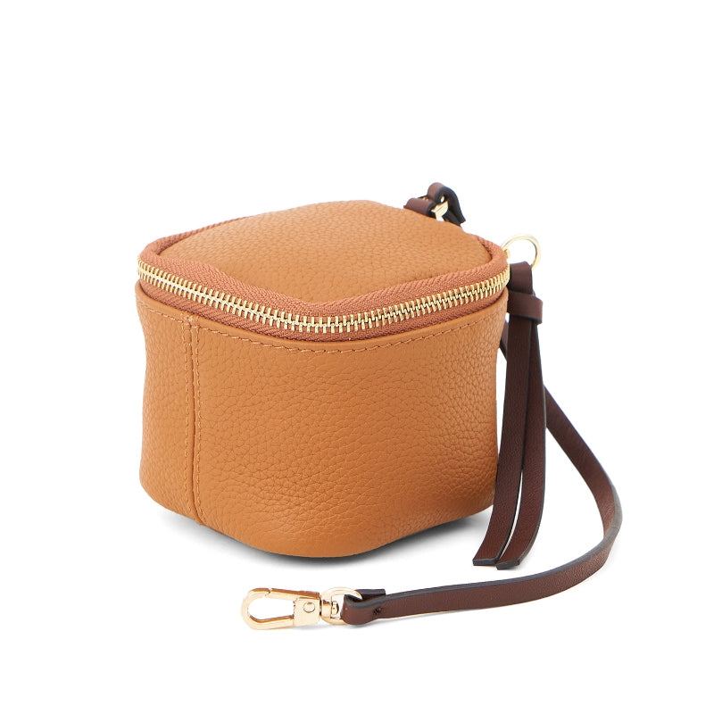 Wristlet Pouch Gino Mariani Adelicia Caramel