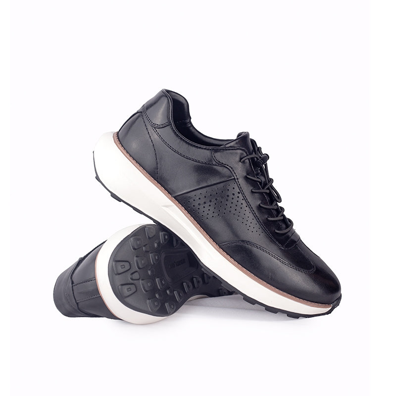 Sepatu Casual Pria Sneakers Gino Mariani Ivano Black