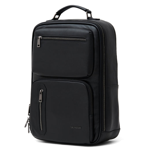 Backpack Tas Ransel Pria Gino Mariani Italo Black