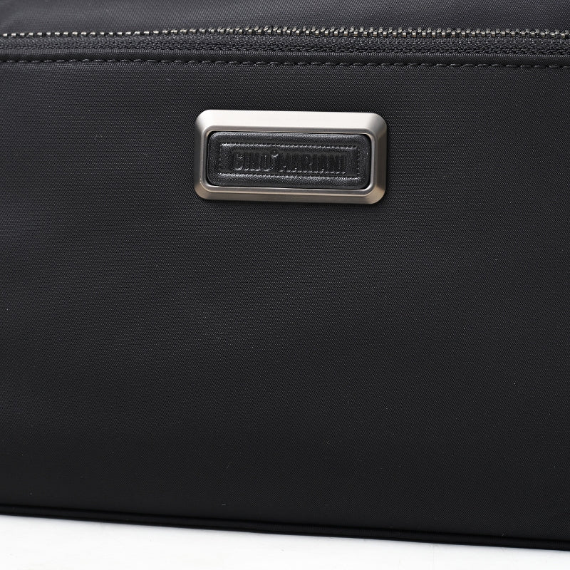 Tas Selempang Pria Gino Mariani Agra Black Sling Bag