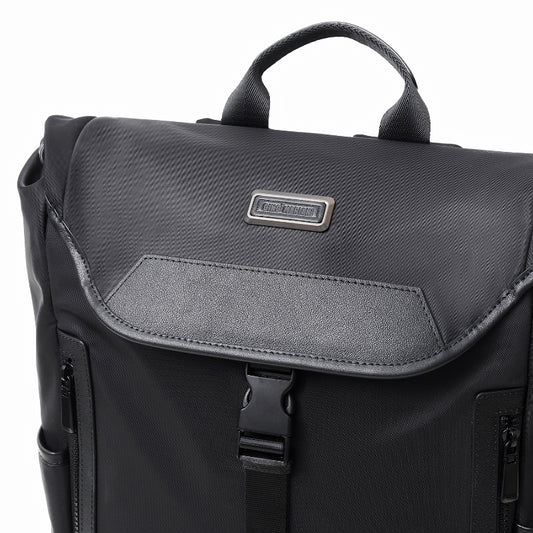 Backpack Tas Ransel Pria Gino Mariani Agiel Black