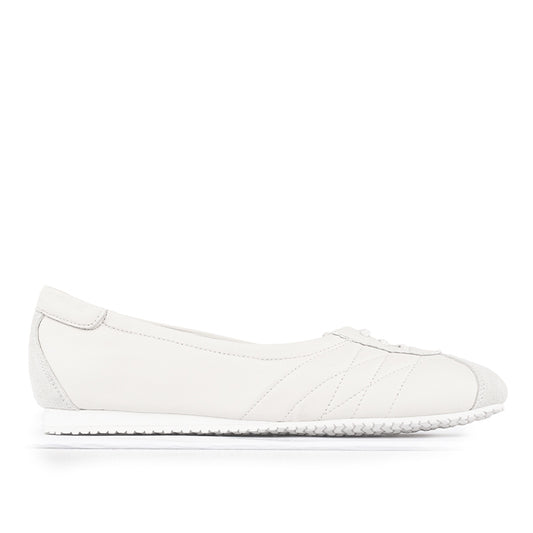 Sepatu Ballet Flats Wanita Gino Mariani Fabiola White