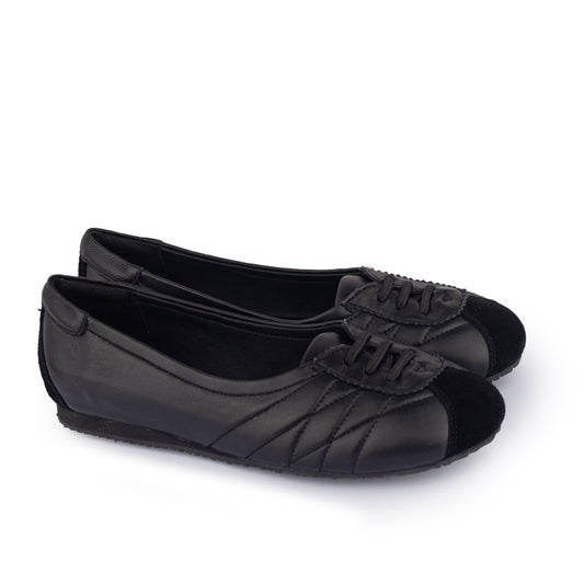 Sepatu Ballet Flats Wanita Gino Mariani Fabiola Black
