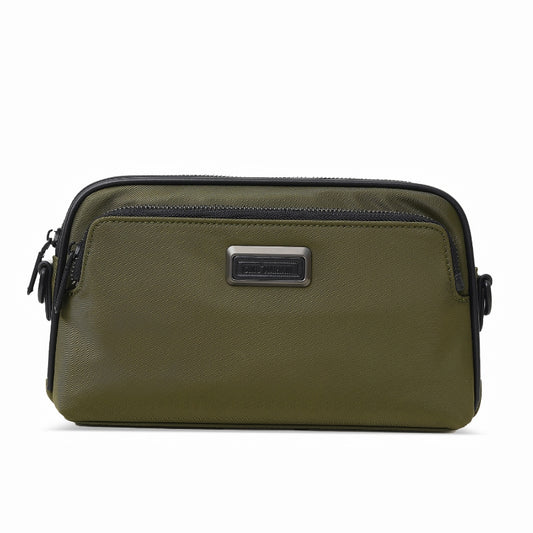 Tas Selempang Pria Gino Mariani Agra Green Sling Bag