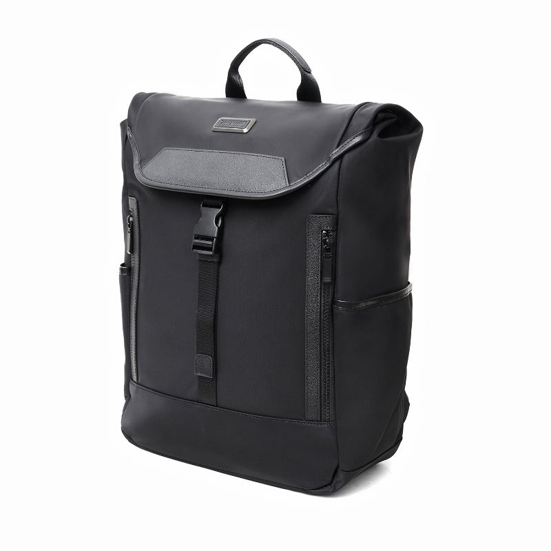 Backpack Tas Ransel Pria Gino Mariani Agiel Black