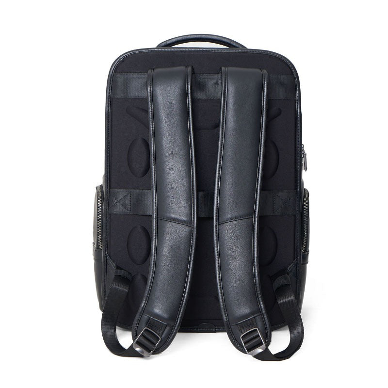 Backpack Tas Ransel Kulit Pria Gino Mariani Baron Black