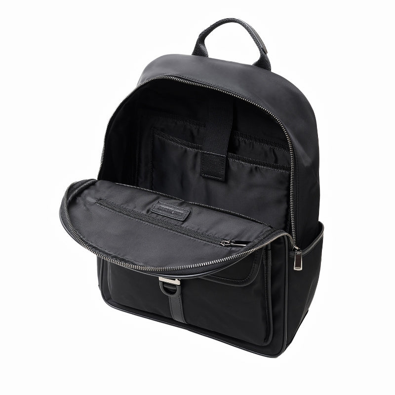 Backpack Tas Ransel Pria Gino Mariani Agito Black