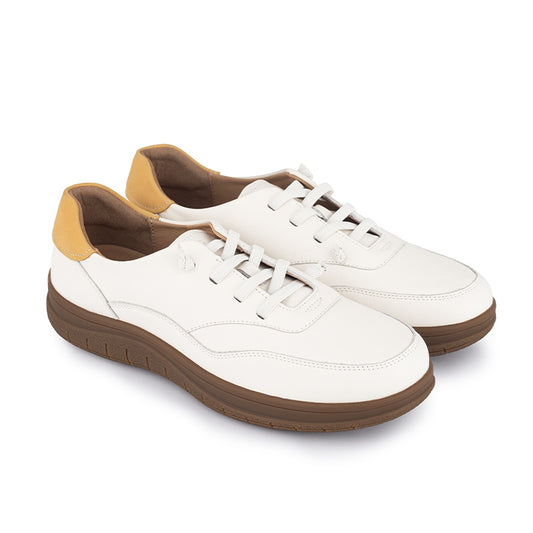 Sepatu Casual Sneakers Wanita Gino Mariani Feodora White