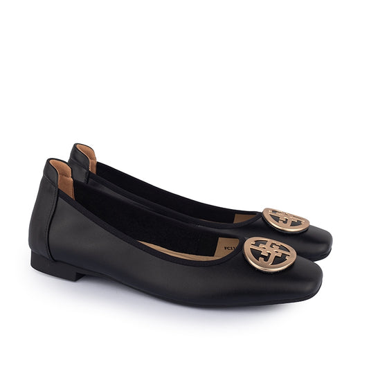 Sepatu Flat Wanita Gino Mariani Ederly Black