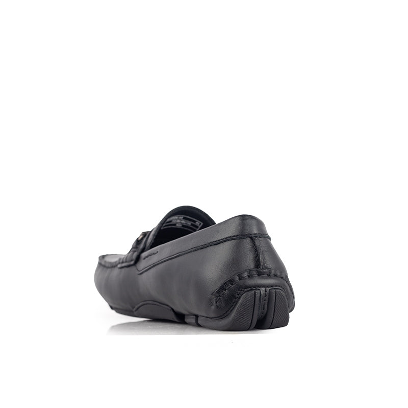 Sepatu Casual Pria Loafer Moccasin Gino Mariani Bartoli 10 Black