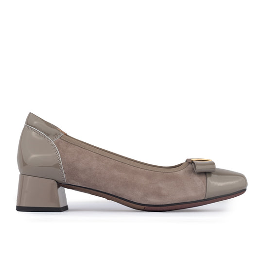 Sepatu Pantofel Formal Wanita Gino Mariani Florence Grey