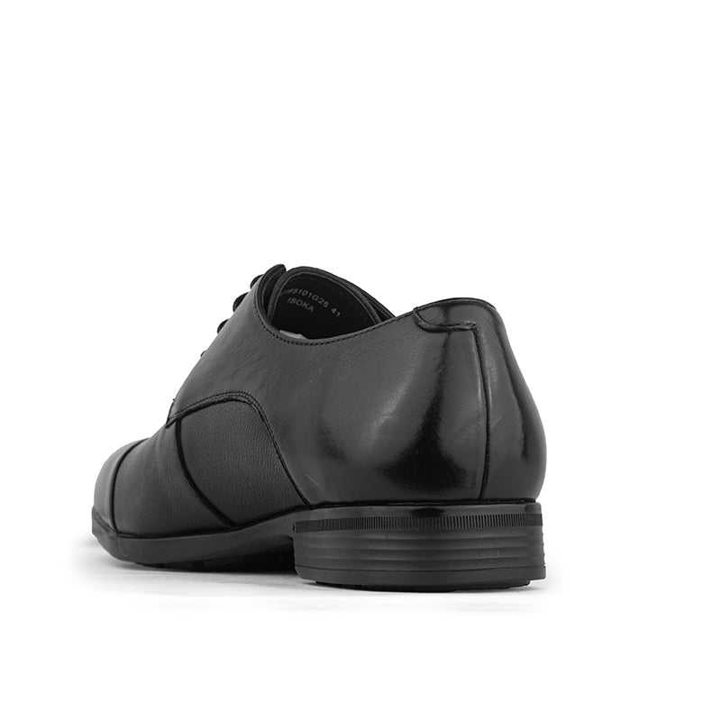 Sepatu Pria Pantofel Formal Gino Mariani Isoka Black
