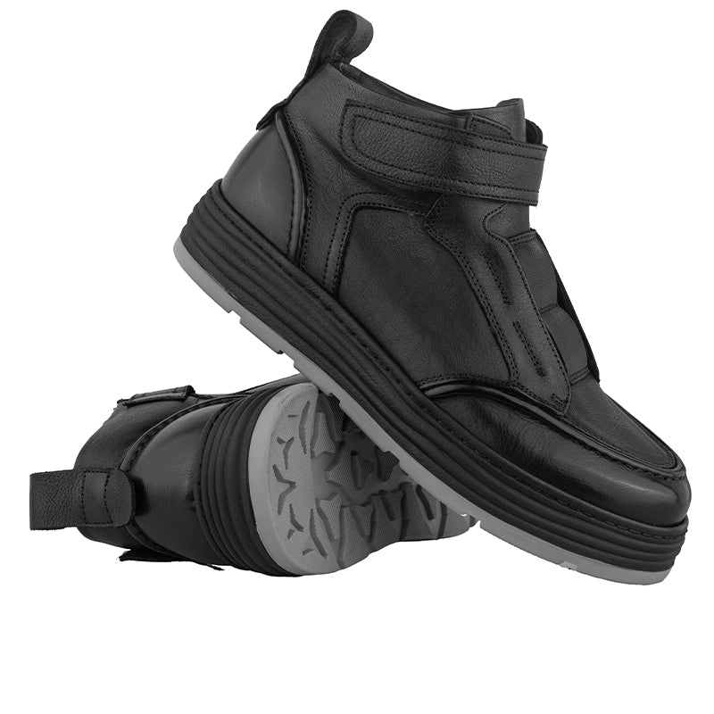 Sepatu Pria Boots Casual Gino Mariani Kenzo Black