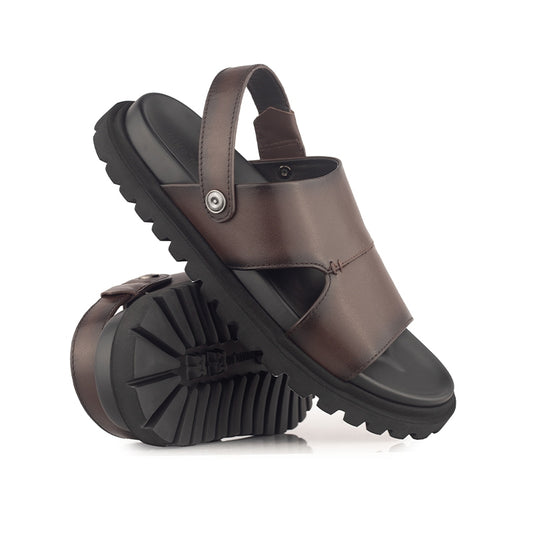 Sandal Kulit Pria Gino Mariani Joel Brown