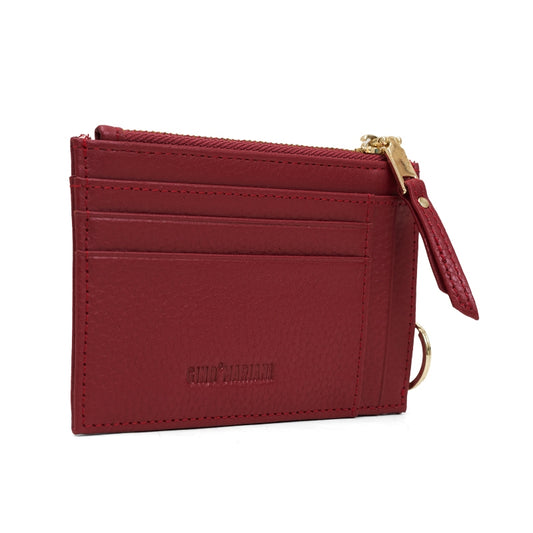 Card Holder Ladies Wallet Gino Mariani Agata Red