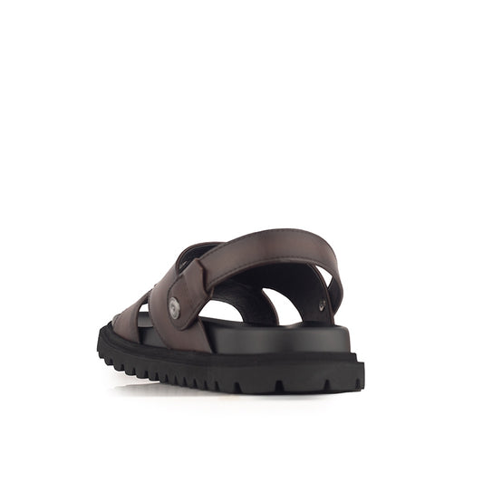 Sandal Kulit Pria Gino Mariani Joel Brown