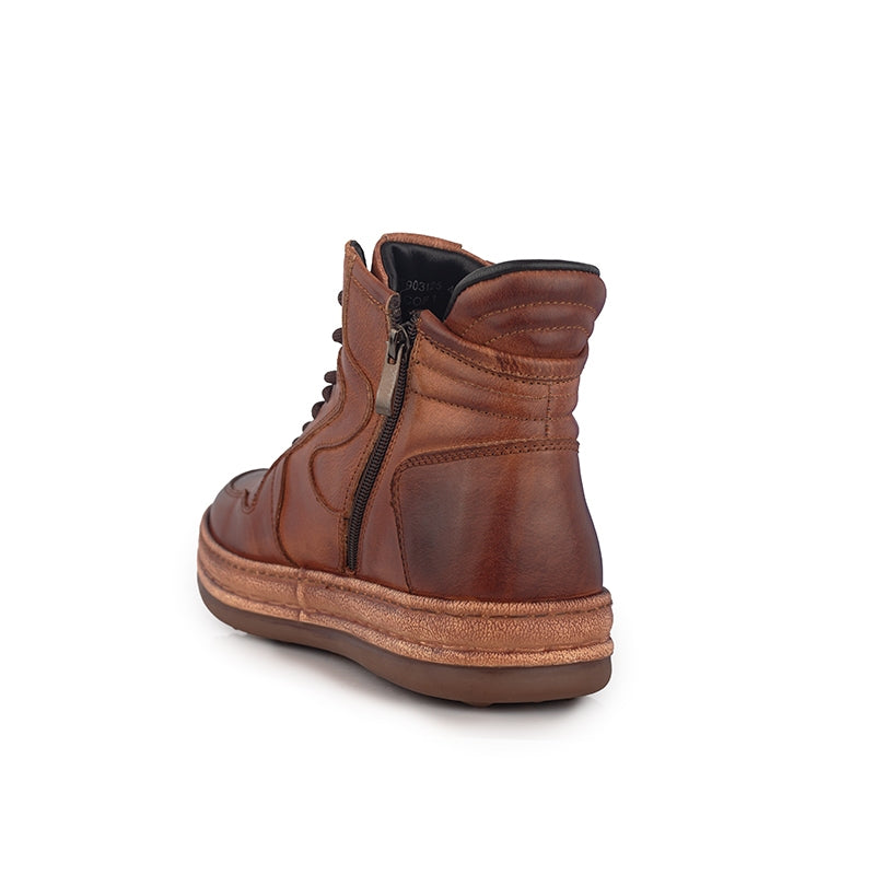 Sepatu Pria Boots Casual Gino Mariani Jacob 1 Light Brown