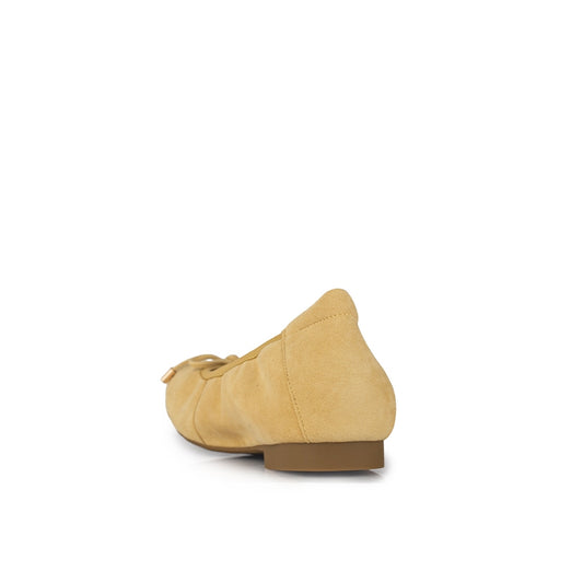Sepatu Ballet Flats Wanita Gino Mariani Federica Mustard