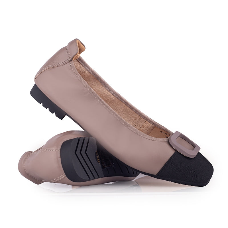 Sepatu Ballet Flats Wanita Gino Mariani Ghita Light Purple