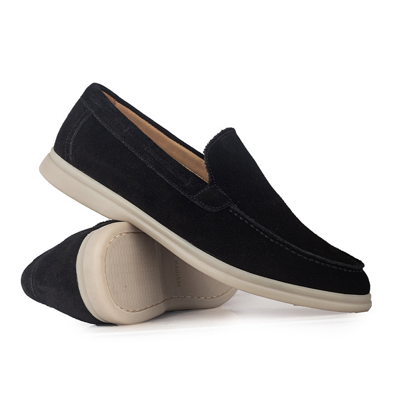 Sepatu Pria Casual Loafer Moccasin Gino Mariani Edison 3 Black
