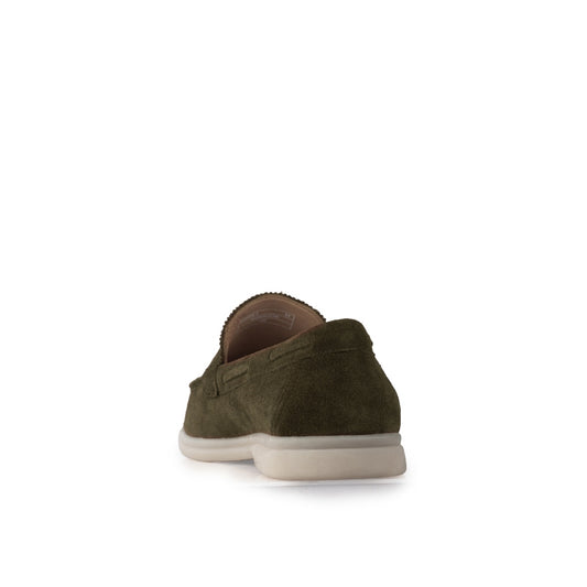 Sepatu Pria Casual Loafer Moccasin Gino Mariani Edison 3 Olive Green