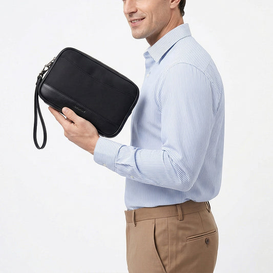 Clutch Pria Gino Mariani Axelius Black