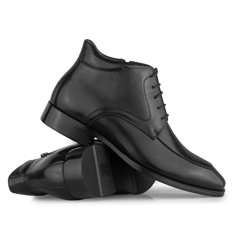 Sepatu Formal Ankle Boots Pria Gino Mariani Bonzo Black