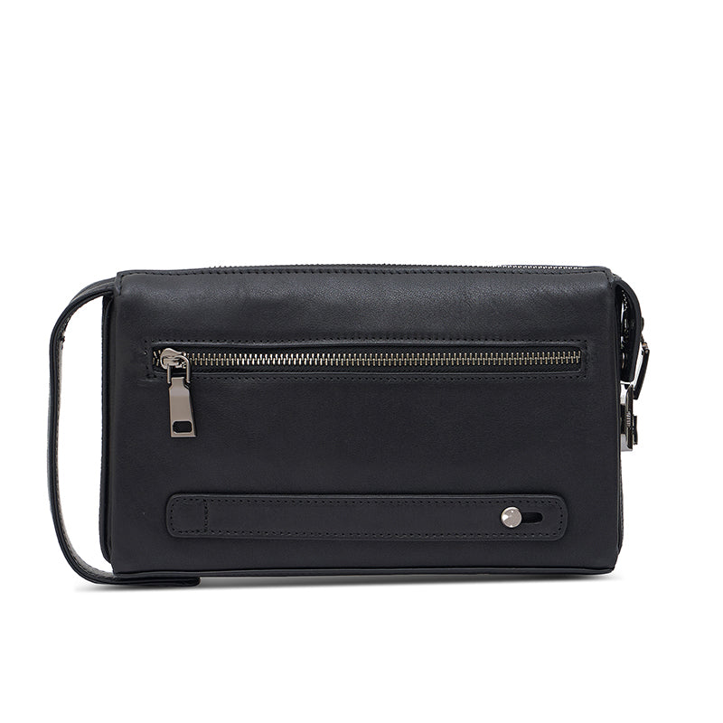 Clutch Pria Gino Mariani Egmond Hitam