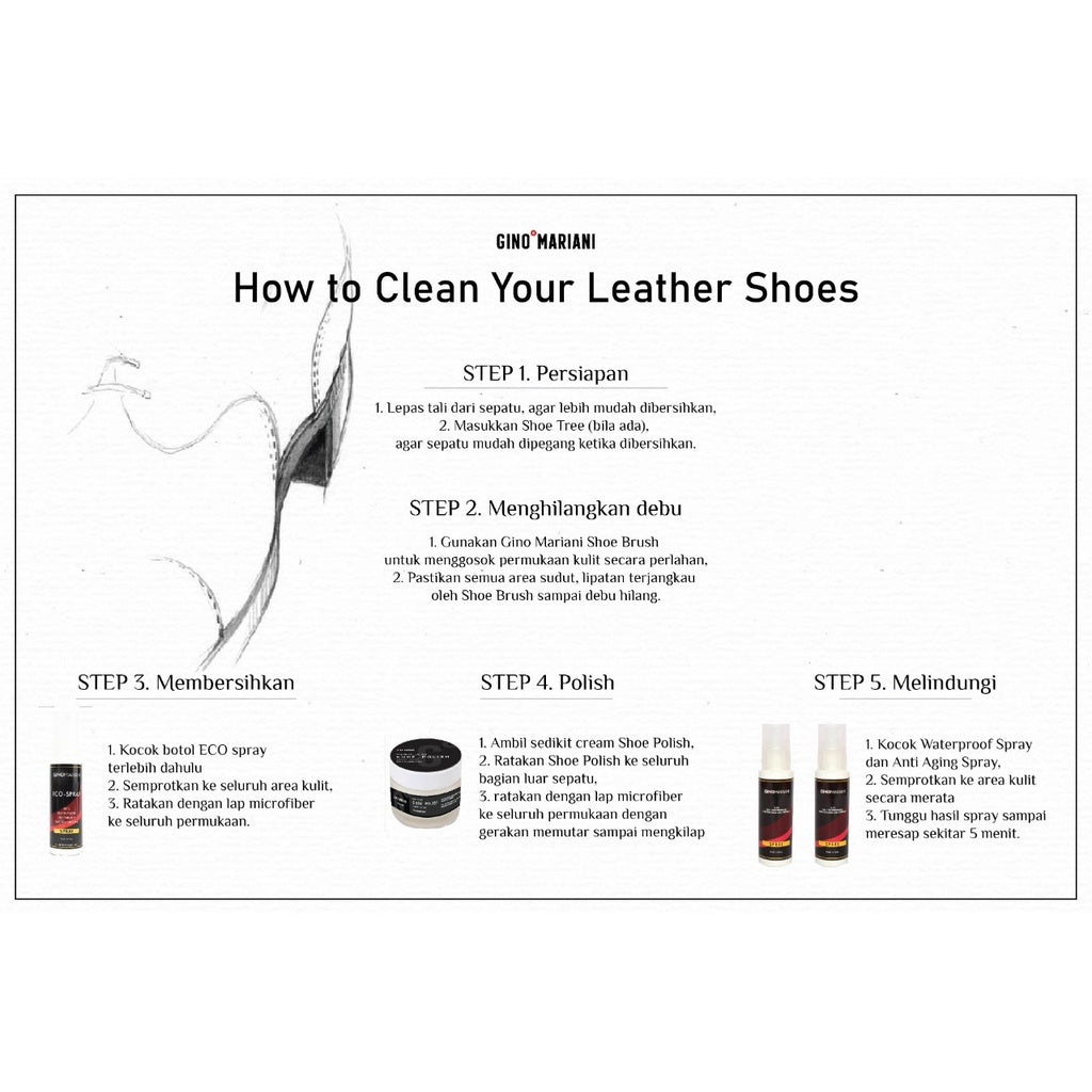 SHOE CARE SPRAY LEATHER PROTECTION