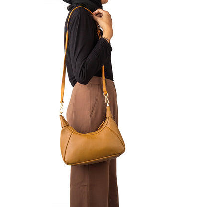 Tas Selempang Wanita Gino Mariani Araceli Apricot Yellow